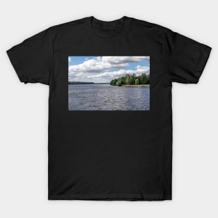 Daugava river (Latvia) summer view T-Shirt